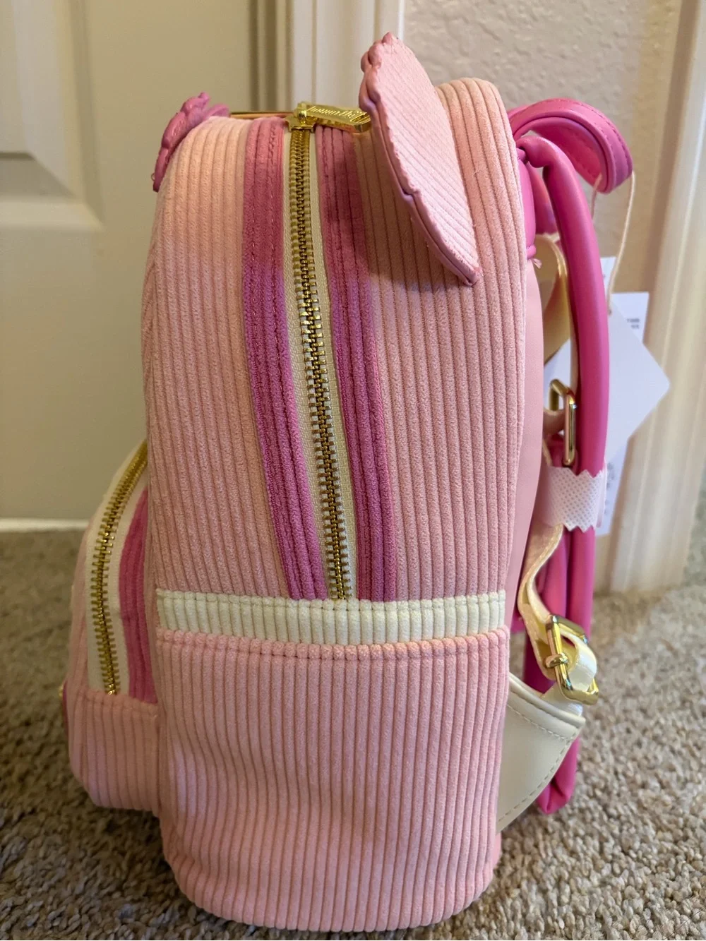 Loungefly Disney Parks Exclusive Pink Lotso Bear Kids Backpack Scented NWT